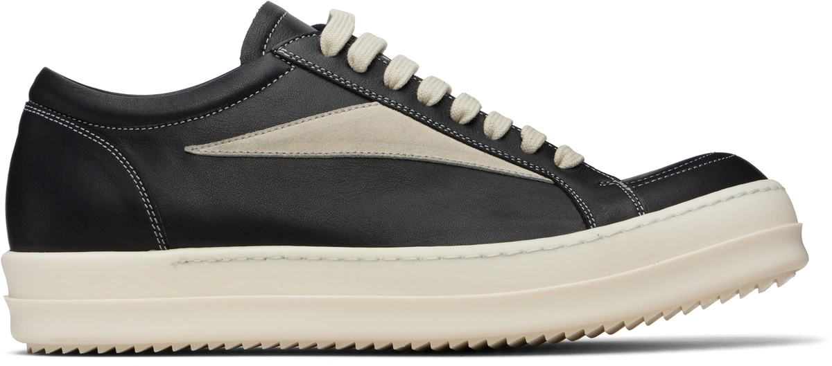Кроссовки Rick Owens Low Top Sneakers Black