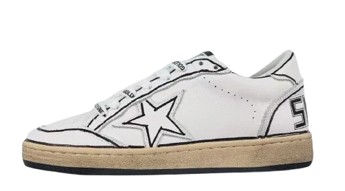 Кроссовки Golden Goose Ball-Star White Grafitti