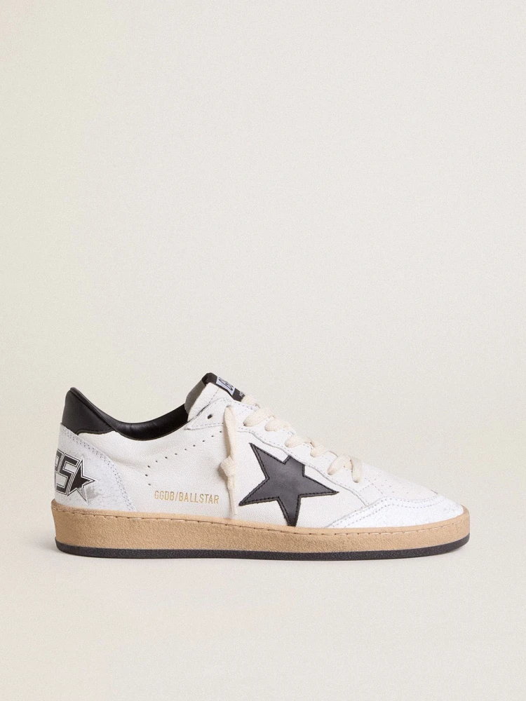 Кроссовки Golden Goos Ball Star nappa black