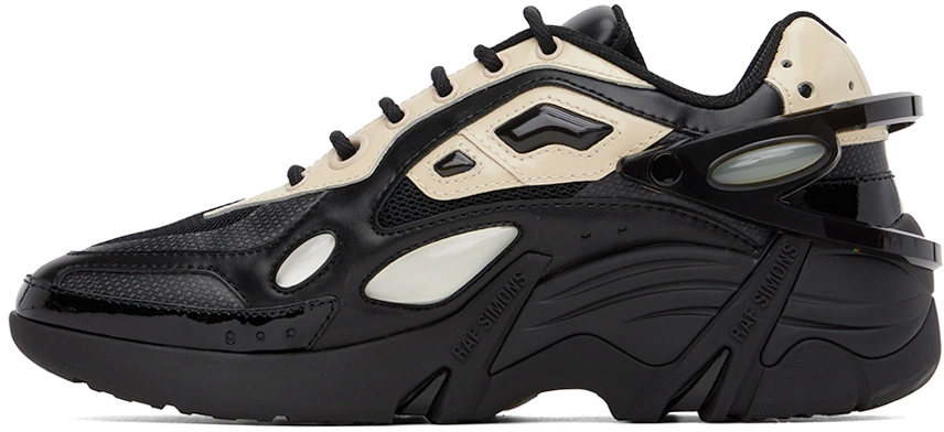 Кроссовки Raf Simons Black & Beige Cylon-21 — изображение 3
