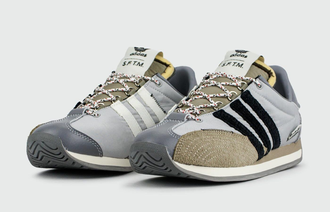 Кроссовки Adidas Song For The Mute X Country OG Grey Black — изображение 4