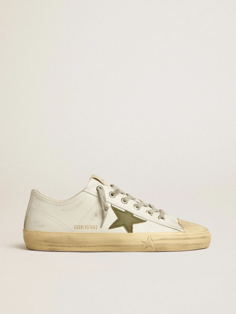 Кроссовки Golden Goos V-Star in white